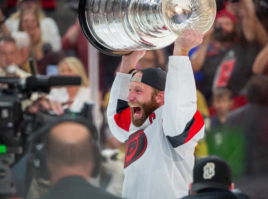 Season Review #1: Carolina Hurricanes - 113 Points, 16-3 in the Playoffs, Stankoven 11 Goals, Bussi Stopped the Penalty Shot, Staal Lifted the Conn Smythe, Brind'Amour Won the Cup He Captained 20 Years Ago